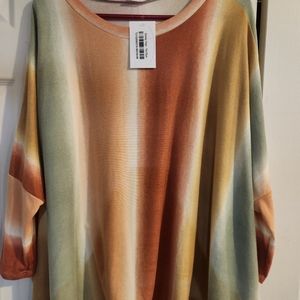 Women's Boutique Tie-Dye Top Size Medium NWT